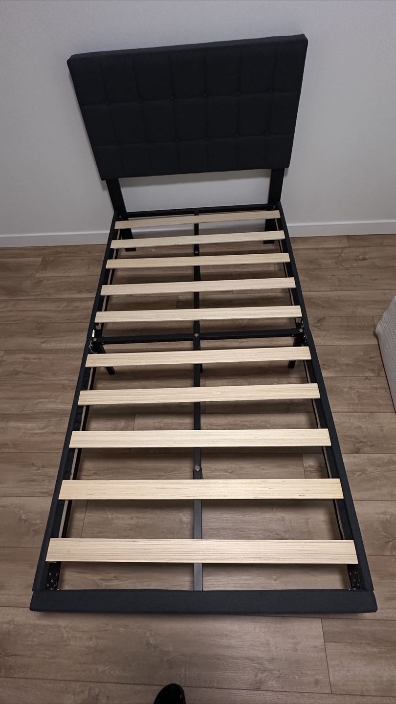Twin sized bed