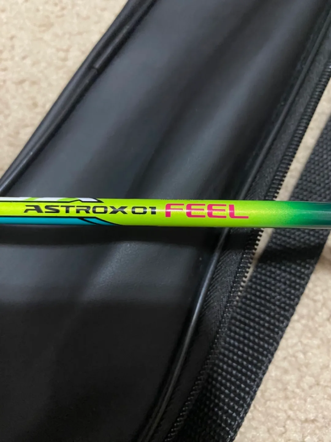 Badminton racquet image indicator(3)