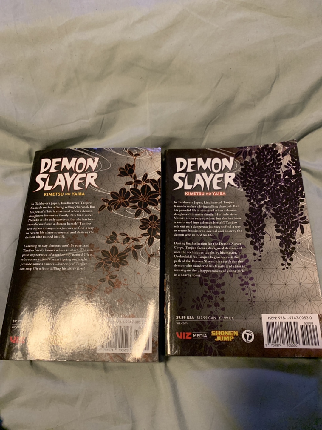 Demon Slayer Manga Volumes 1 & 2 + Pop Vinyl Figure - photo 2