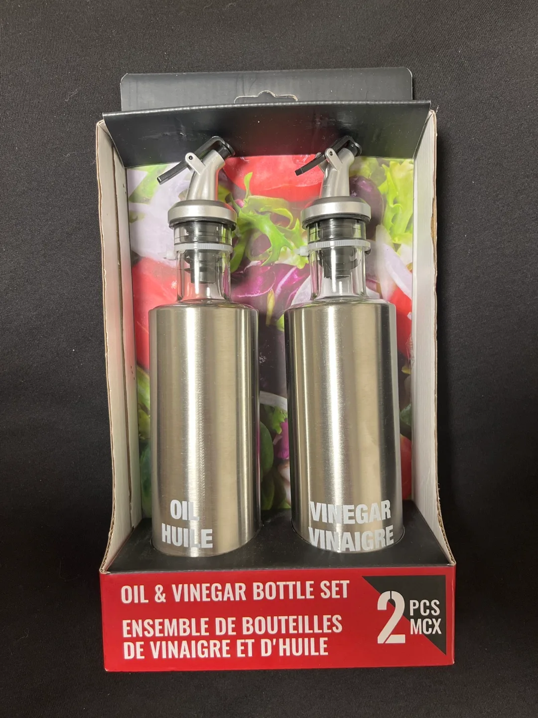 2-Piece Oil and Vinegar Bottle Set thumbnail
