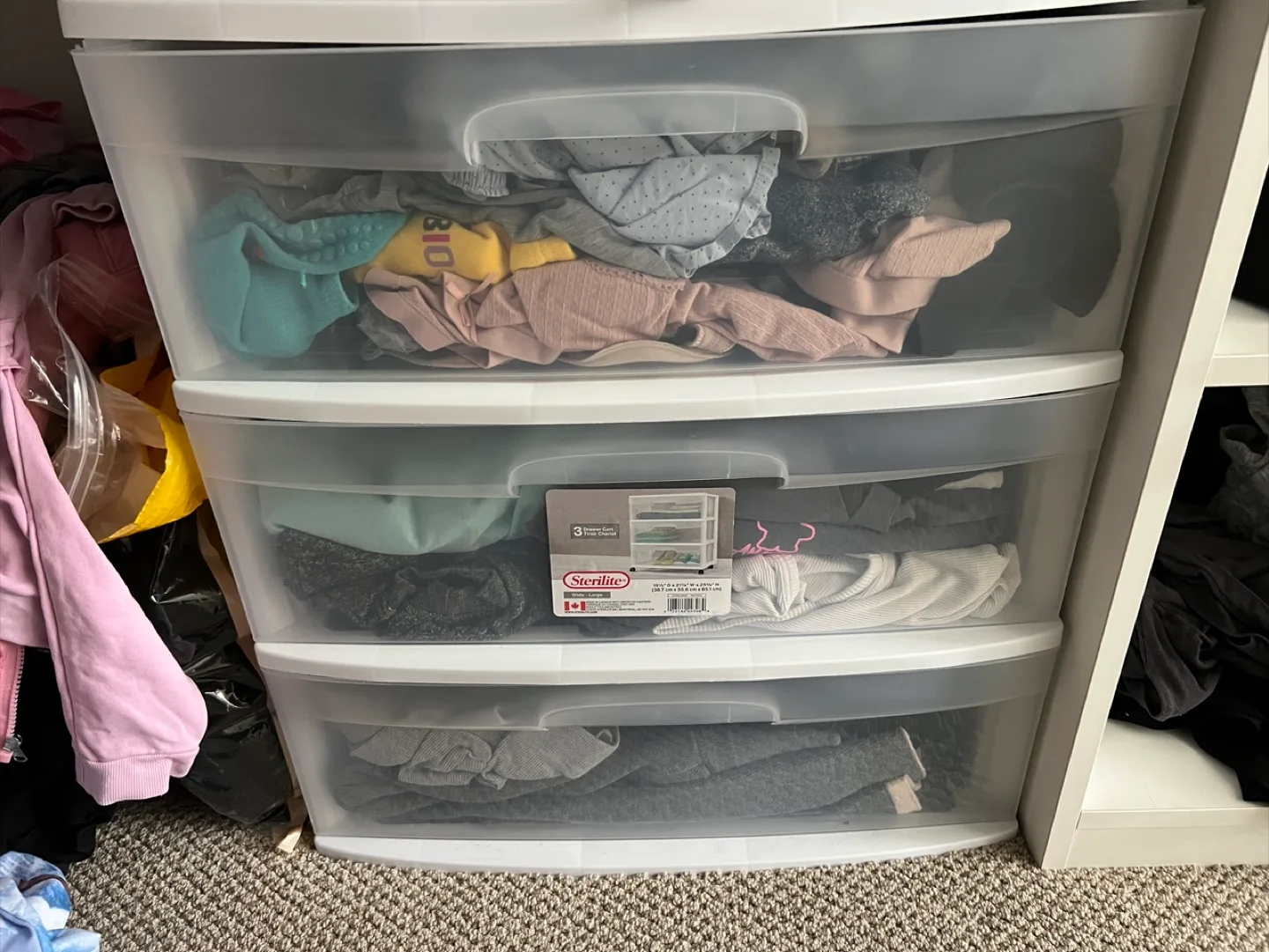 Sterilite 3-Drawer Storage Container thumbnail
