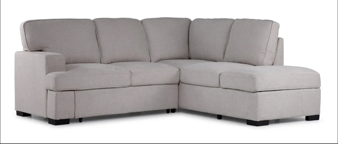 Beige Sectional Sofa with Pull-Out Sleeper image indicator(9)