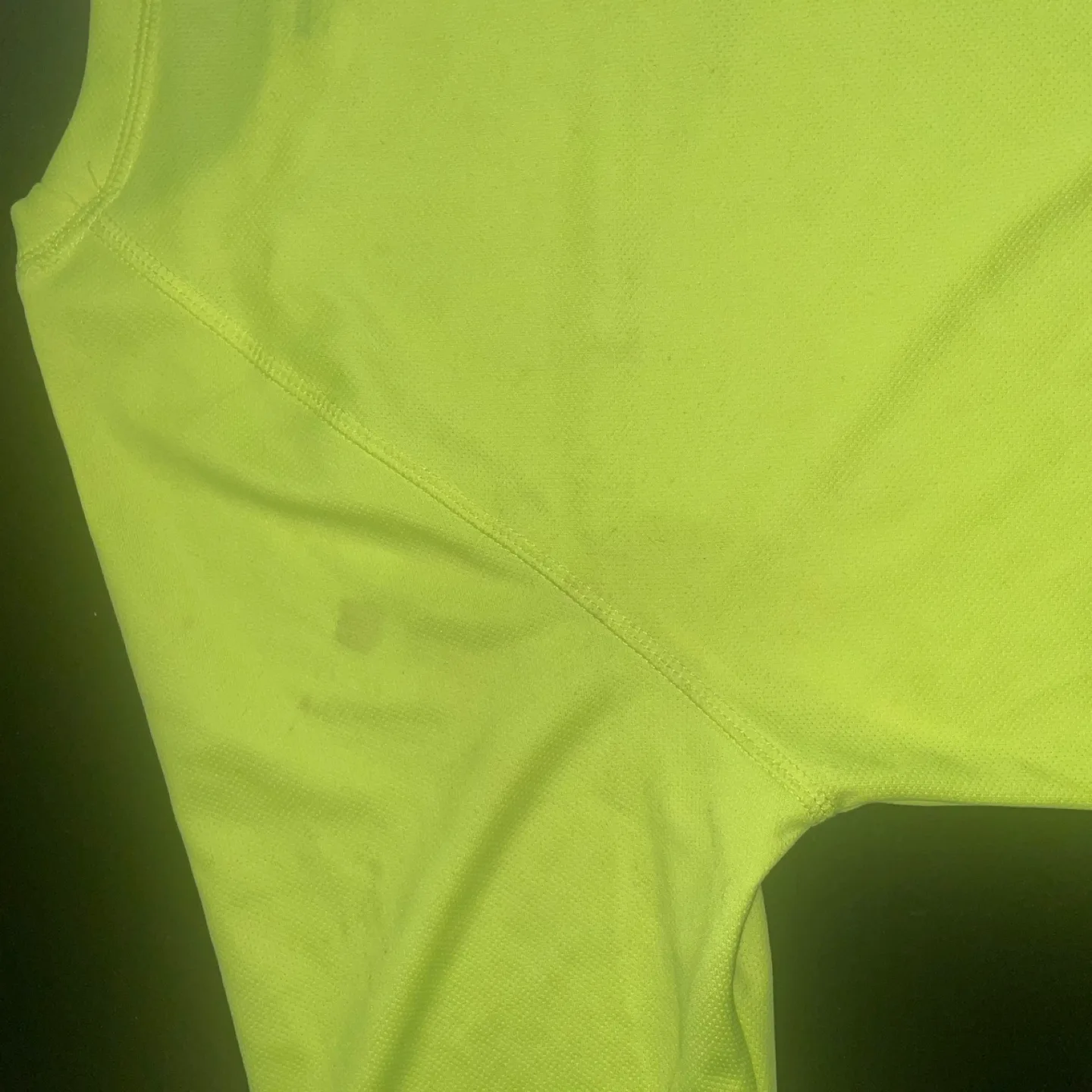 Nike Dri-FIT Youth Size M Lime Green T-Shirt image indicator(5)