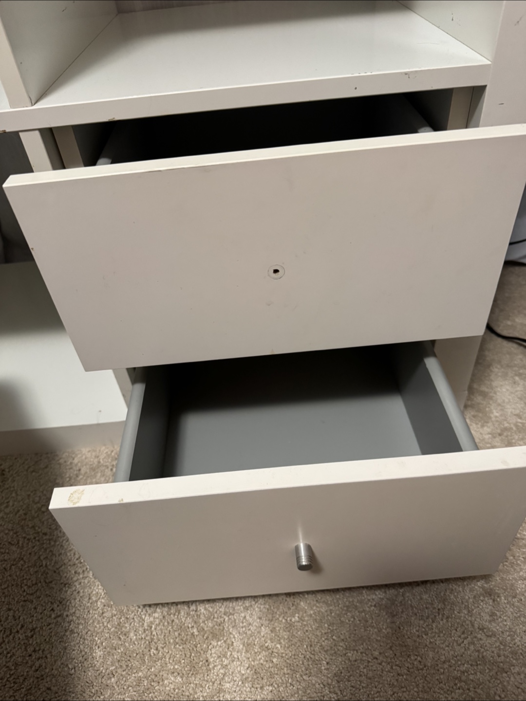 IKEA Kallax 2x2 Cube Storage Unit with Drawer - White - photo 4