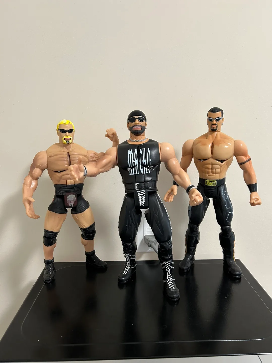 WCW 3 Pack. Savage. Steiner. Bagwell. WWE Wrestlers thumbnail