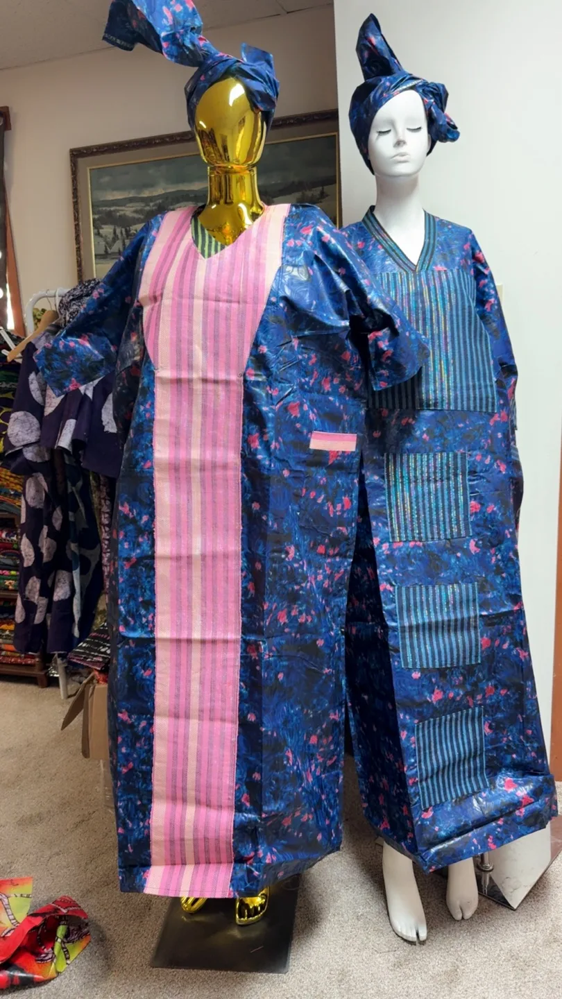Stunning African Print Two-Piece Outfit thumbnail