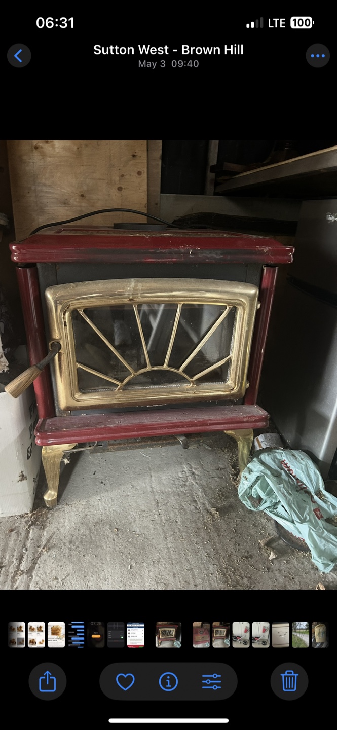 Vintage Classic Wood Burning Stove