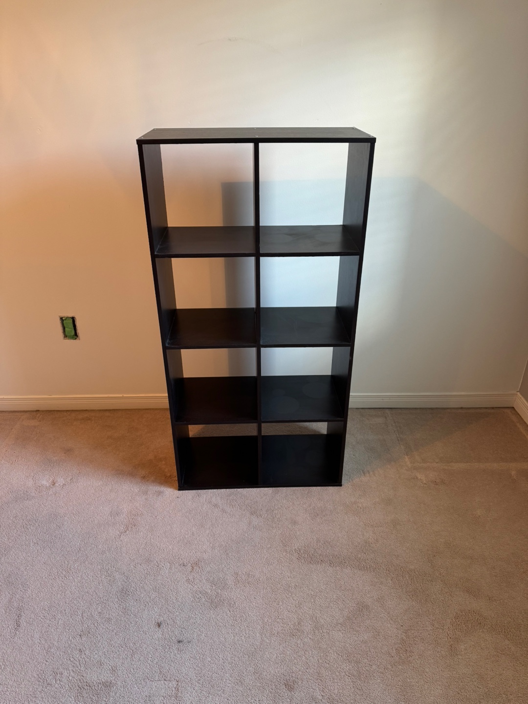 Black Eight Cube Storage Shelf - photo 4