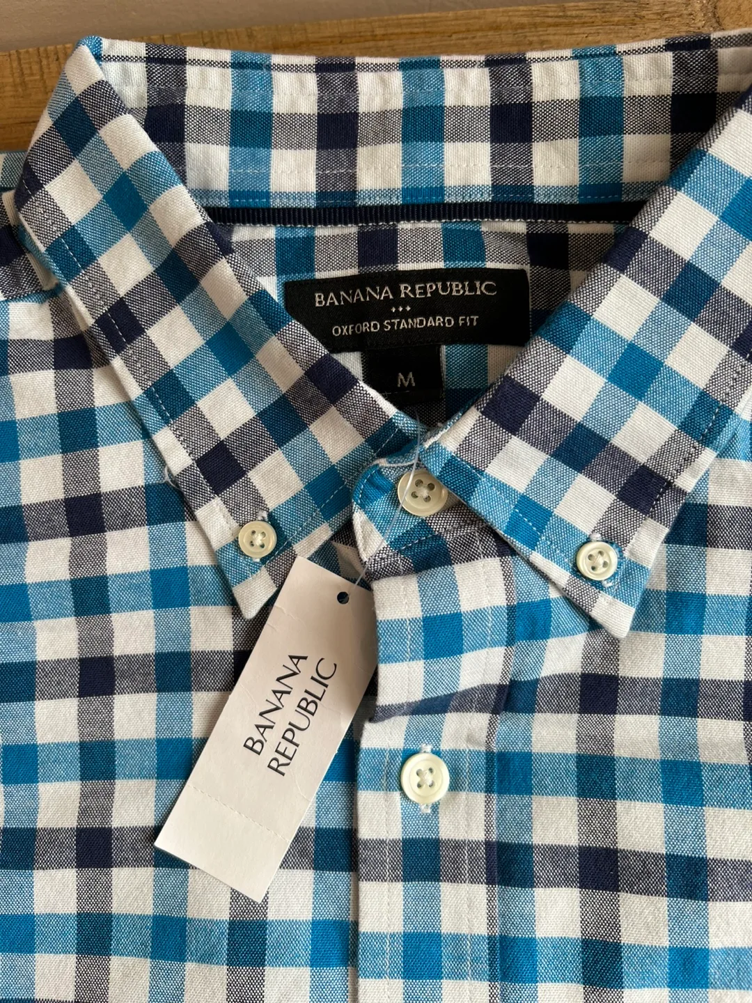 Banana Republic Men's Oxford Standard Fit Shirt - Size Medium thumbnail