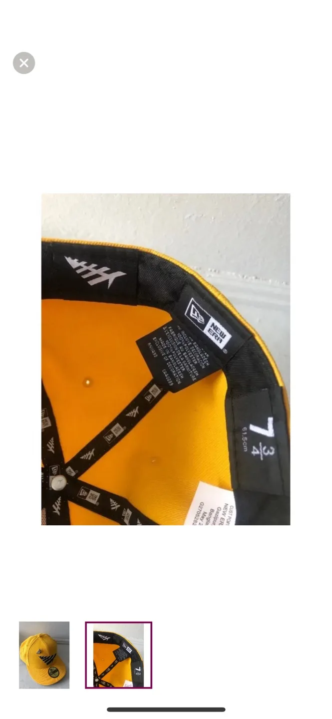 Jay-Z Paper Planes Fitted Cap Hat image indicator(2)