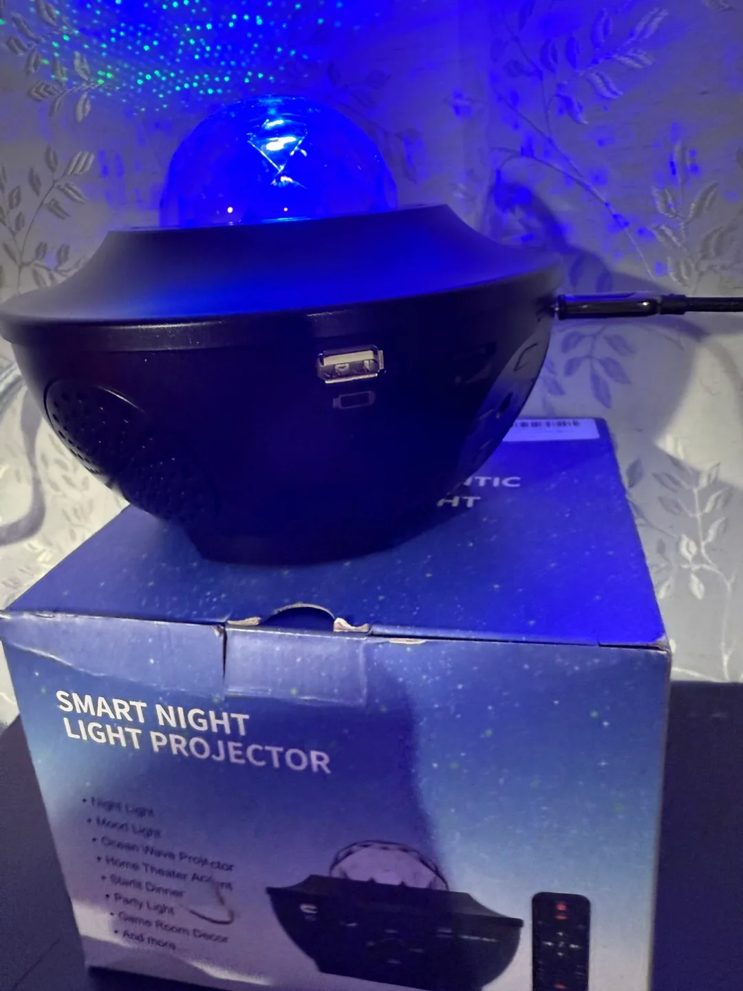 Smart Night Light Projector with Remote & App Control image indicator(5)