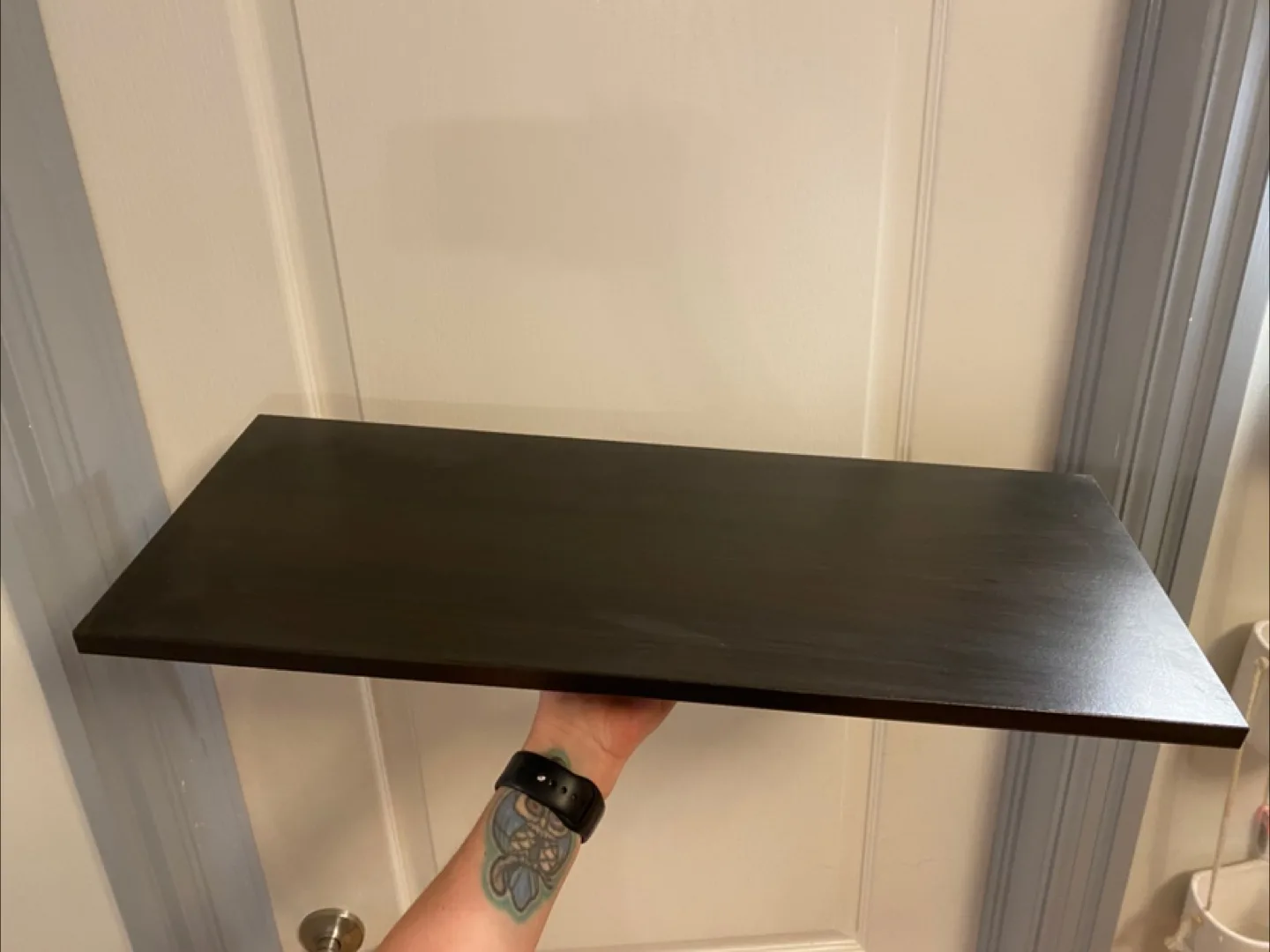 IKEA Wall Shelf - Black-Brown image indicator(2)