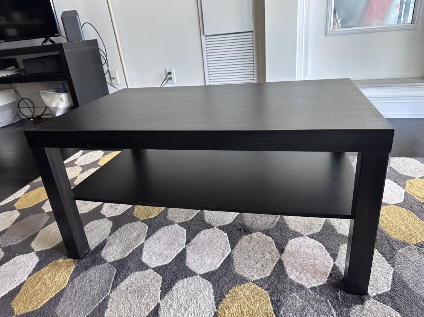 IKEA Lack Coffee Table - Black-Brown