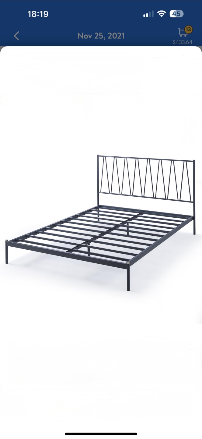 Metal King Bed Frame
