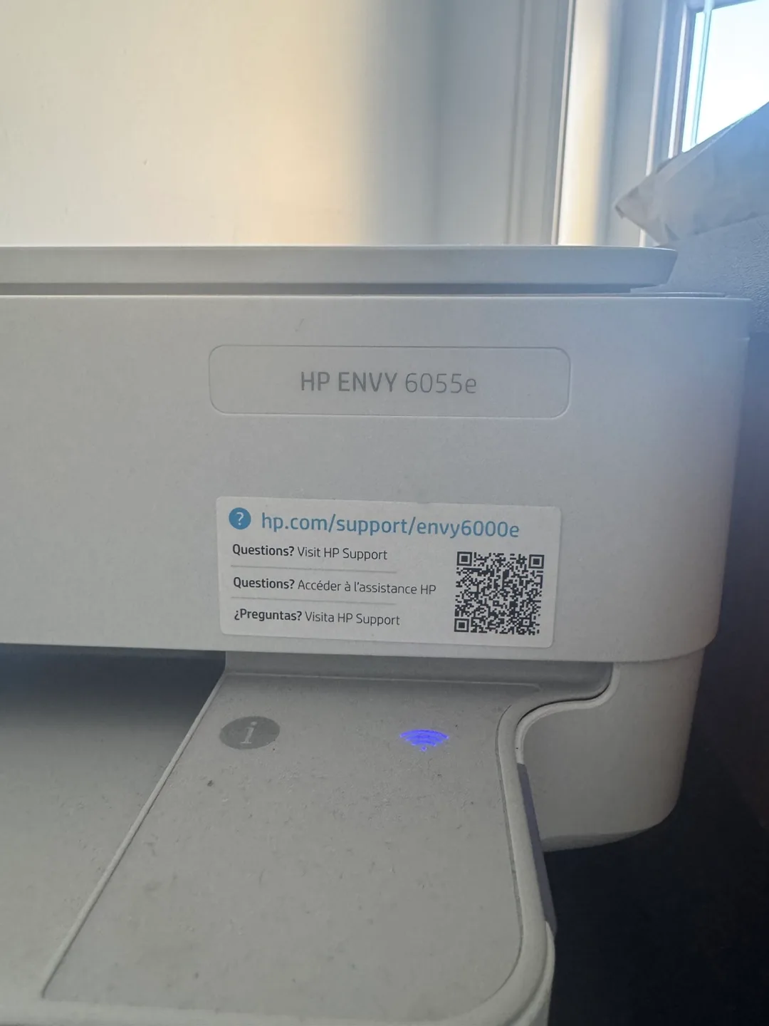 HP ENVY 6055e All-in-One Printer image indicator(2)