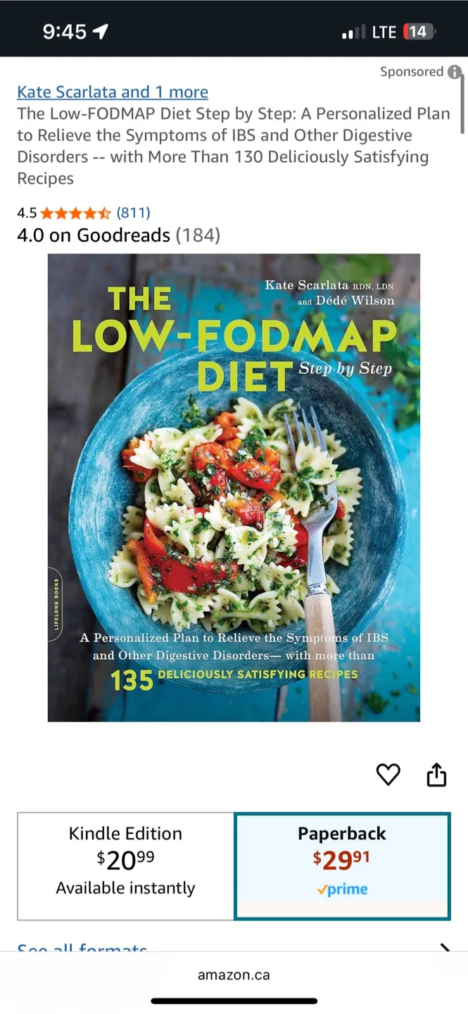 NEW: Low-FODMAP Diet Step by Step Cookbook image indicator(2)