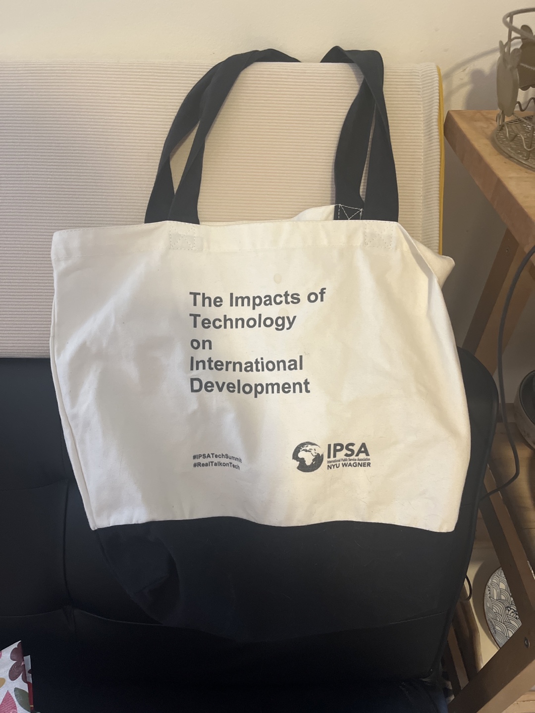 NYU Wagner IPSA Conference Tote Bag