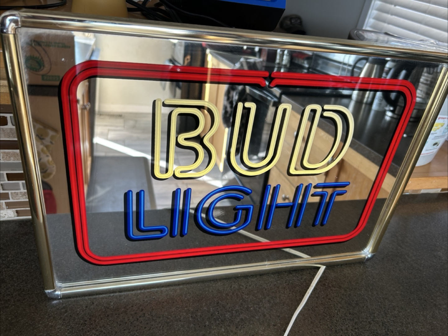 Vintage Bud Light Neon Sign