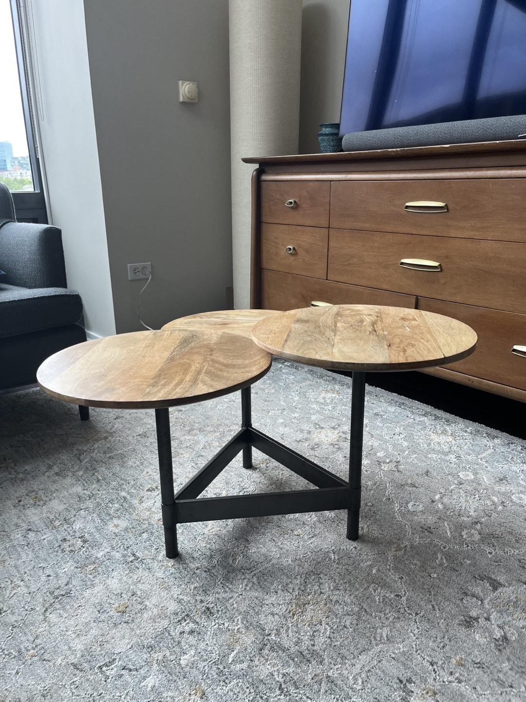 Three Tiers Coffee Table