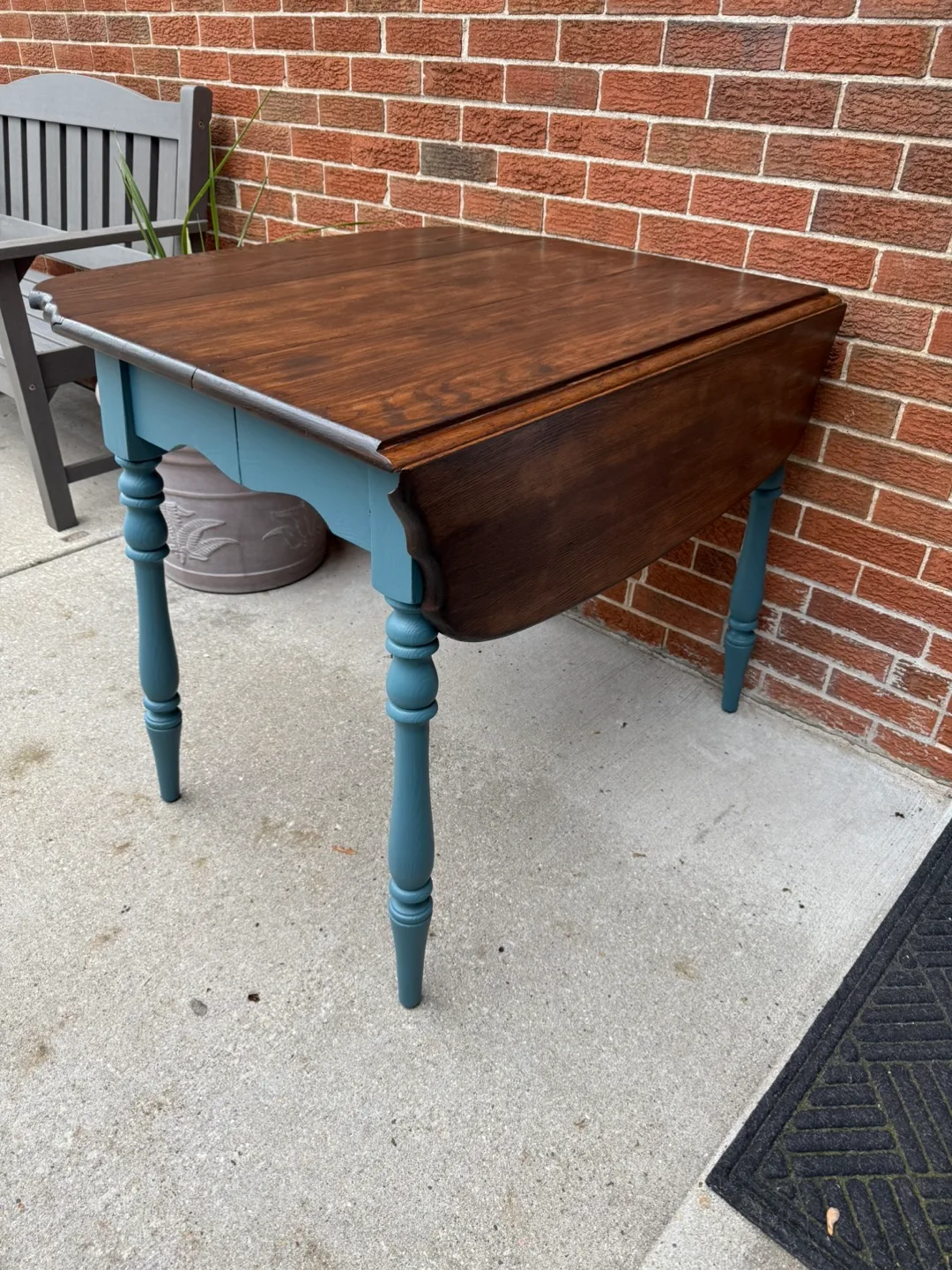 Wooden Drop leaf table thumbnail