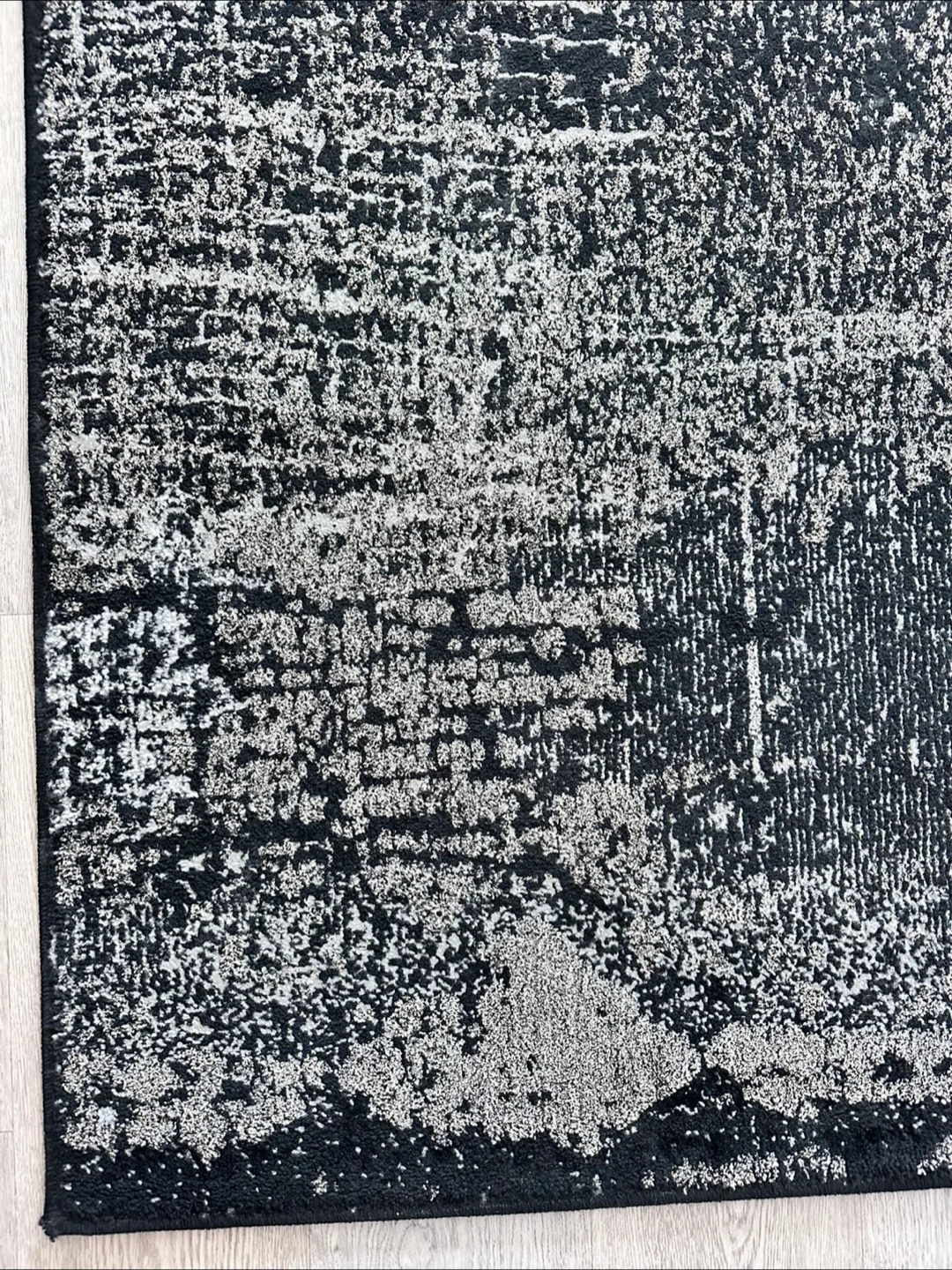 Galaxy Area Rug - Black & Silver image indicator(5)