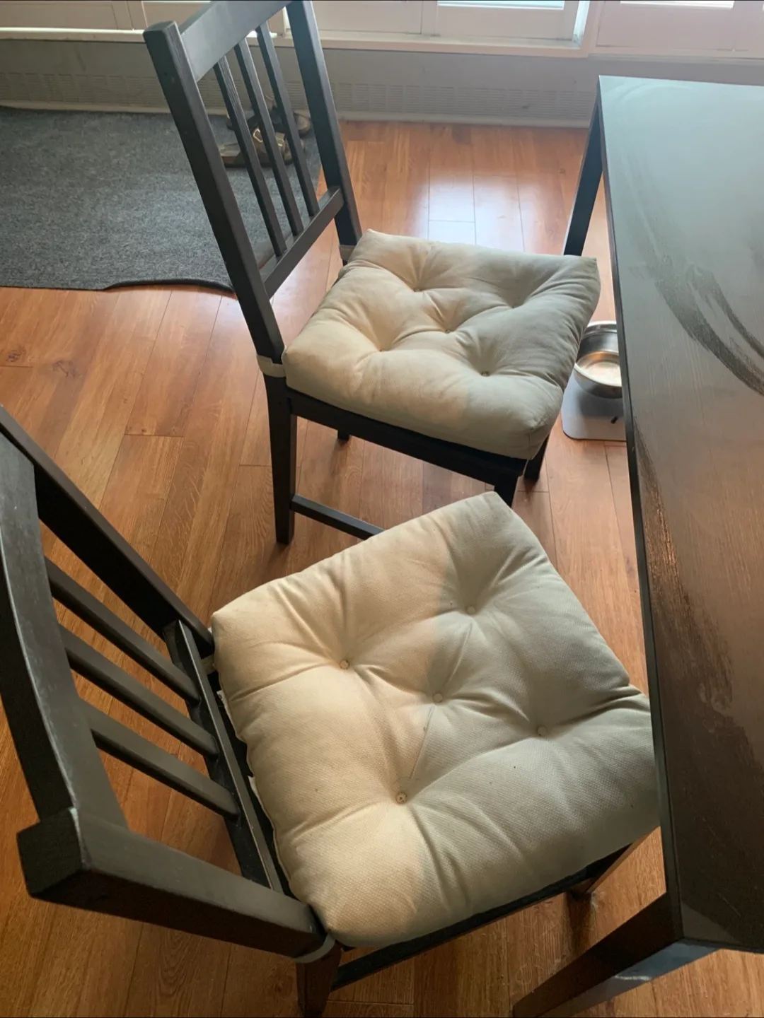 IKEA SANDSBERG Dining Table & 2 STEPHAN Chairs image indicator(2)