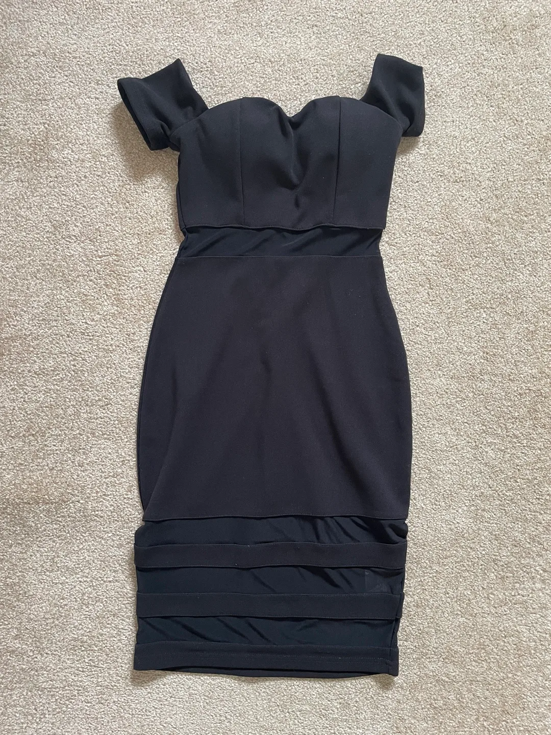 XS black dress thumbnail
