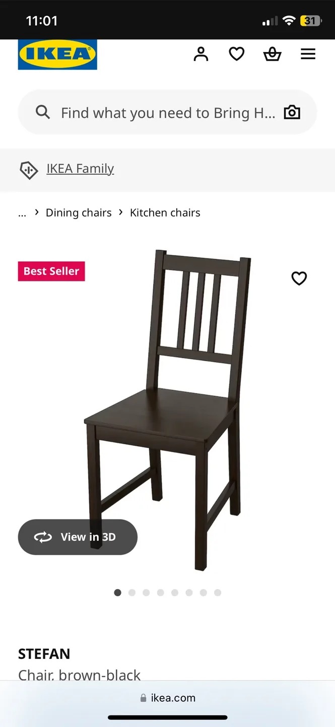 IKEA SANDSBERG Dining Table & 2 STEPHAN Chairs image indicator(5)