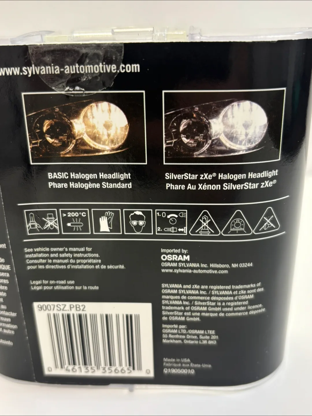 Headlight Bulb Sylvania SilverStar Halogen image indicator(3)