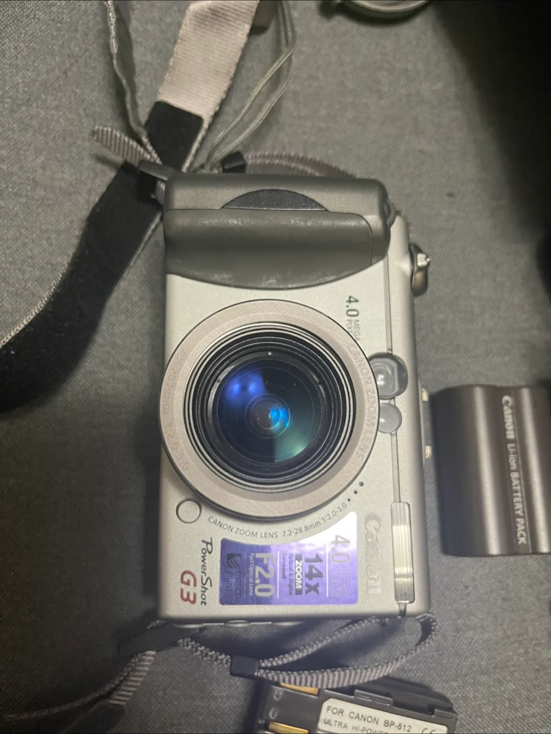 Canon PowerShot G3 Camera image indicator(8)