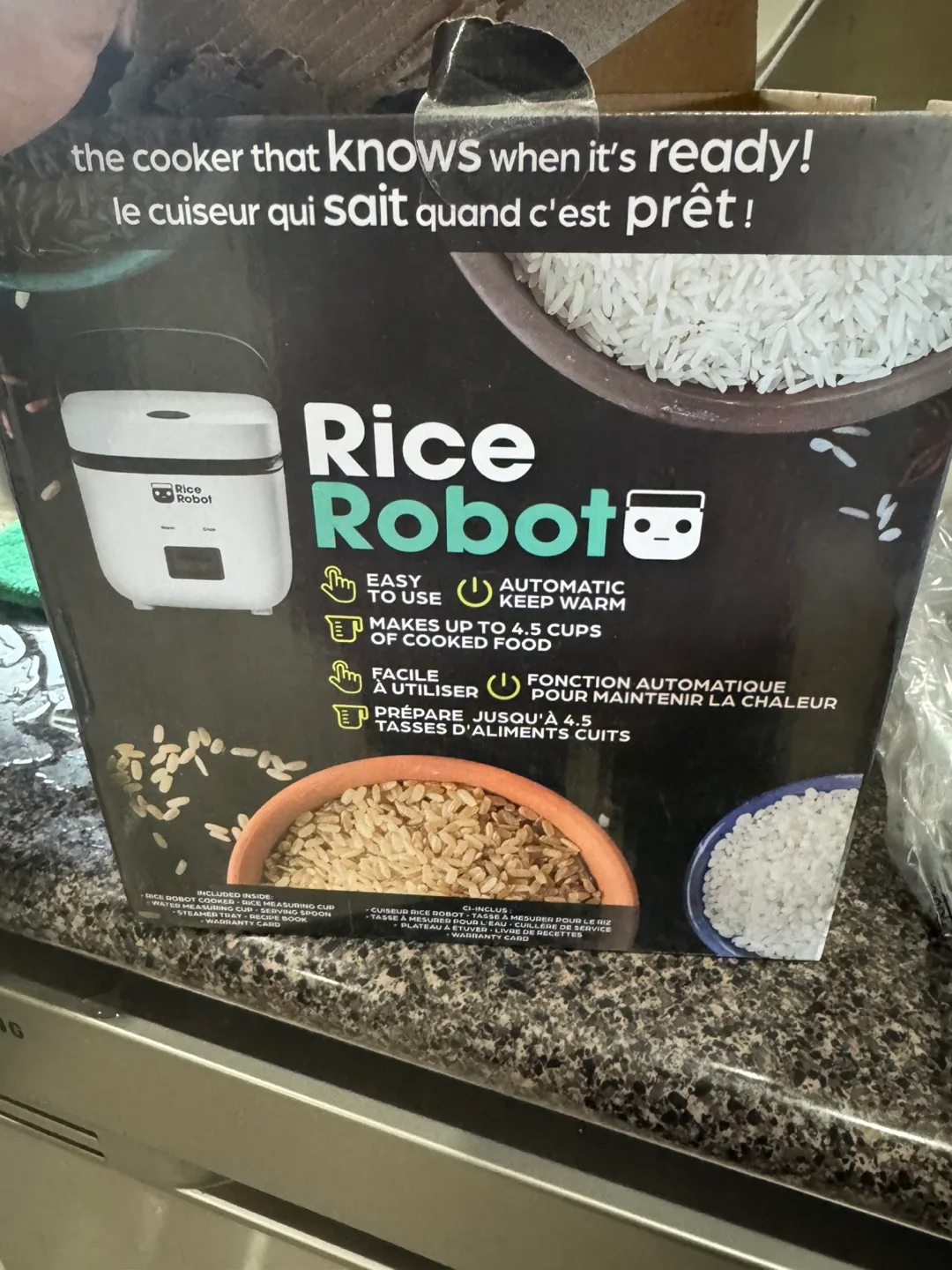 Rice Robot Rice Cooker - Like New thumbnail