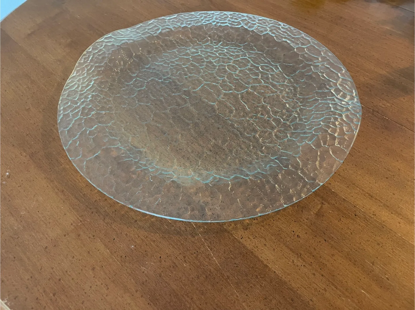 Large Glass Serving Platter thumbnail