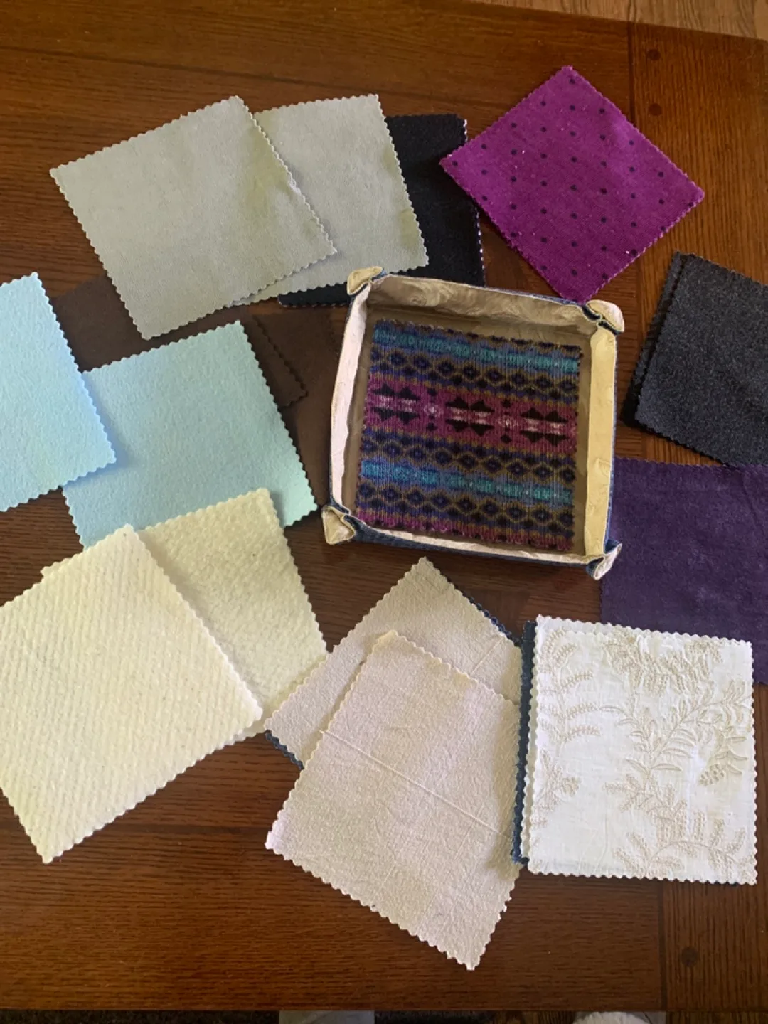 Montessori ‼️ home made fabric tactile box image indicator(2)