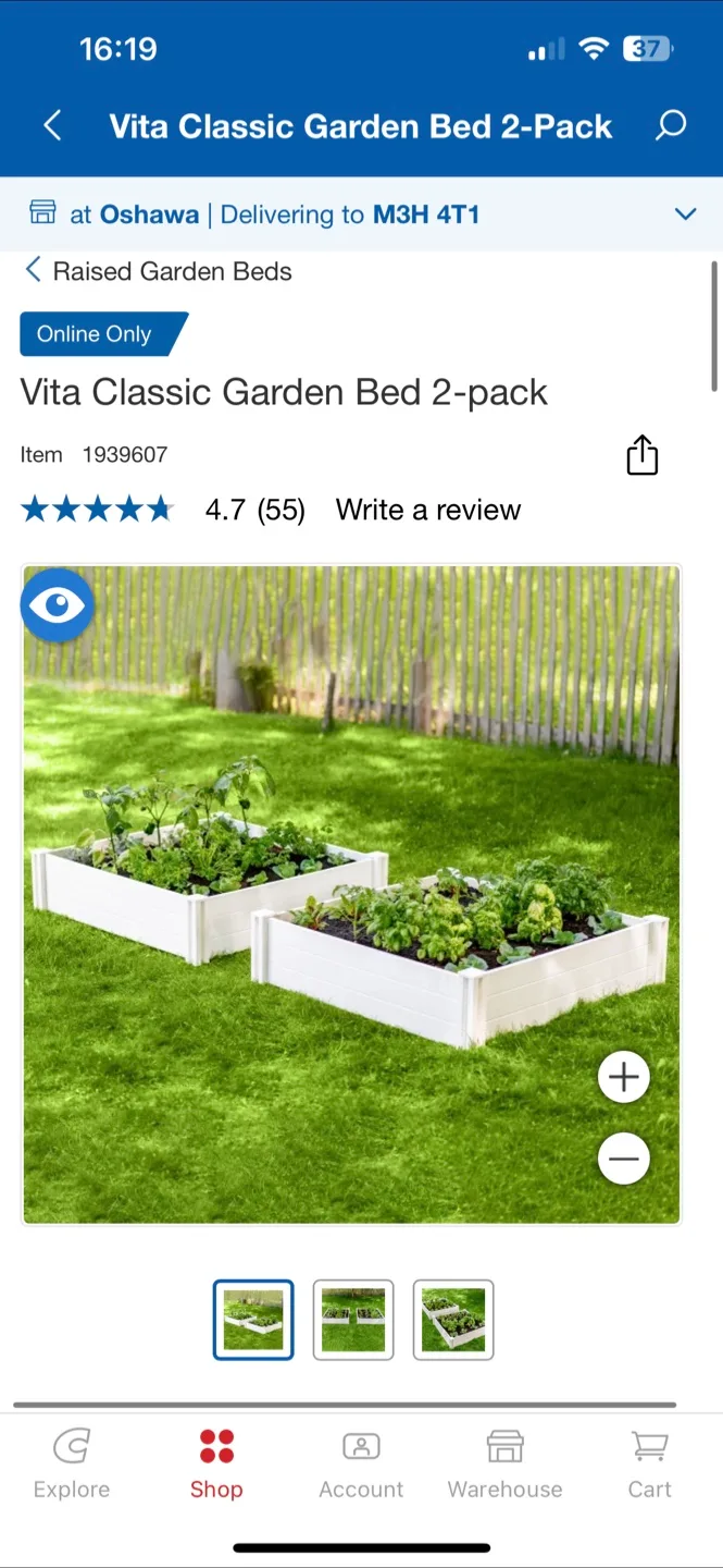 Vita Classic Garden Bed 2-pack 4x4 thumbnail