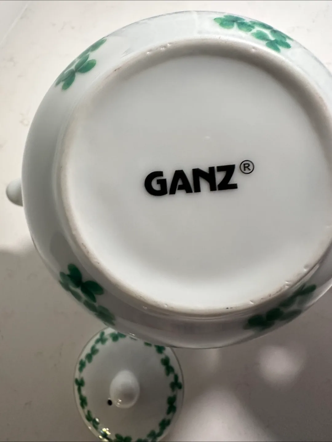 Small Ganz Shamrock Teapot 🍀🫖 image indicator(3)