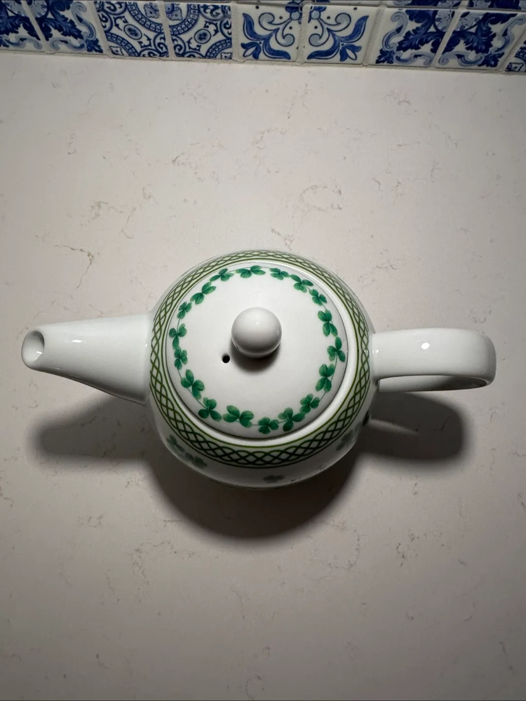 Small Ganz Shamrock Teapot 🍀🫖 image indicator(2)