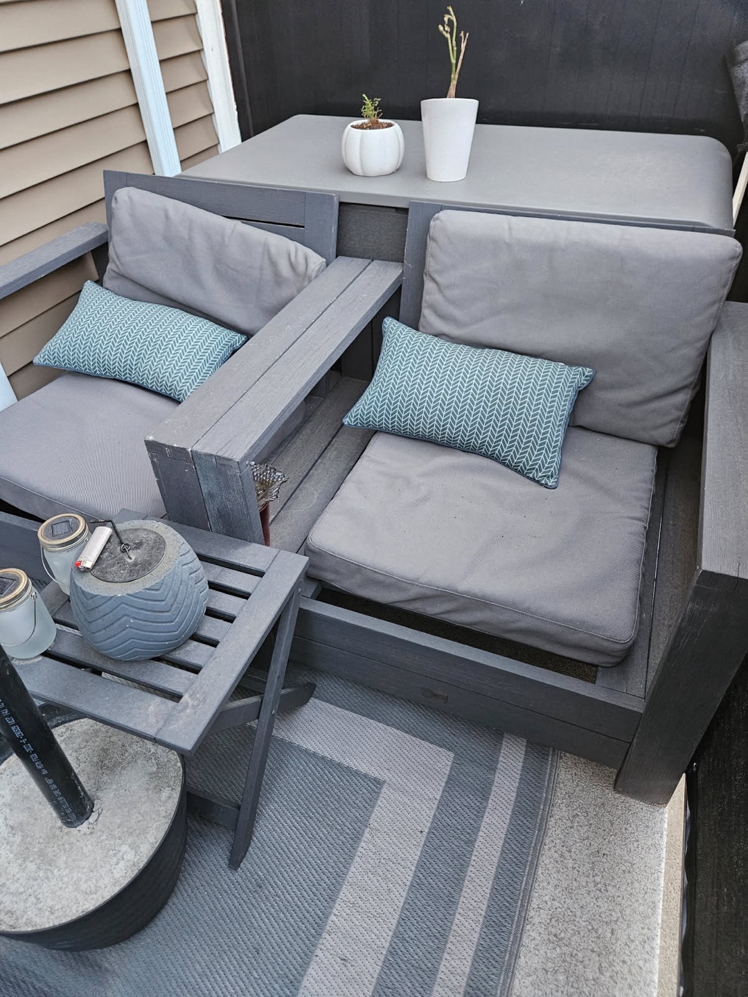 Outdoor Patio Conversation Set