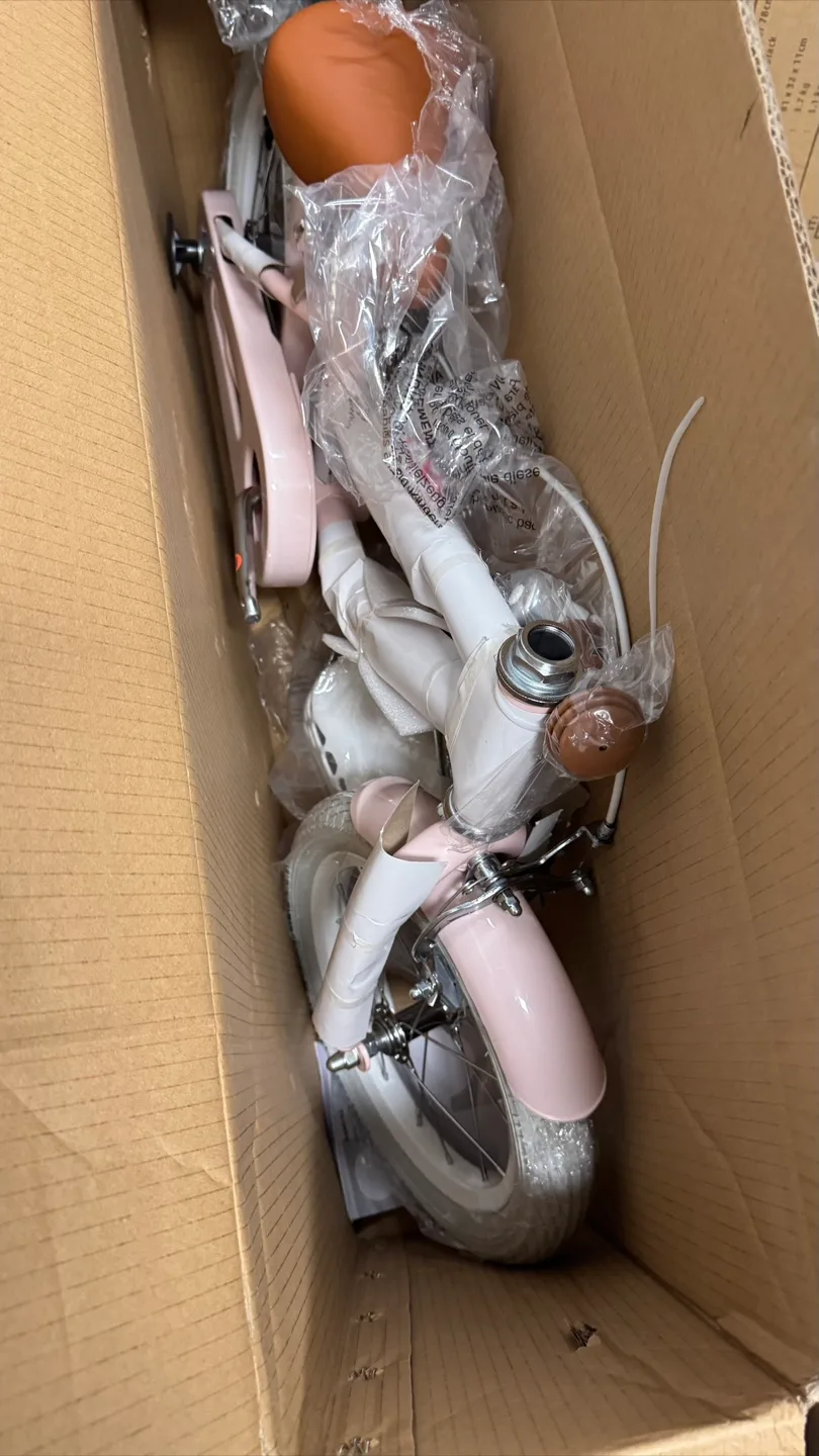 New Prorider 14" Kids Bike - Pink thumbnail