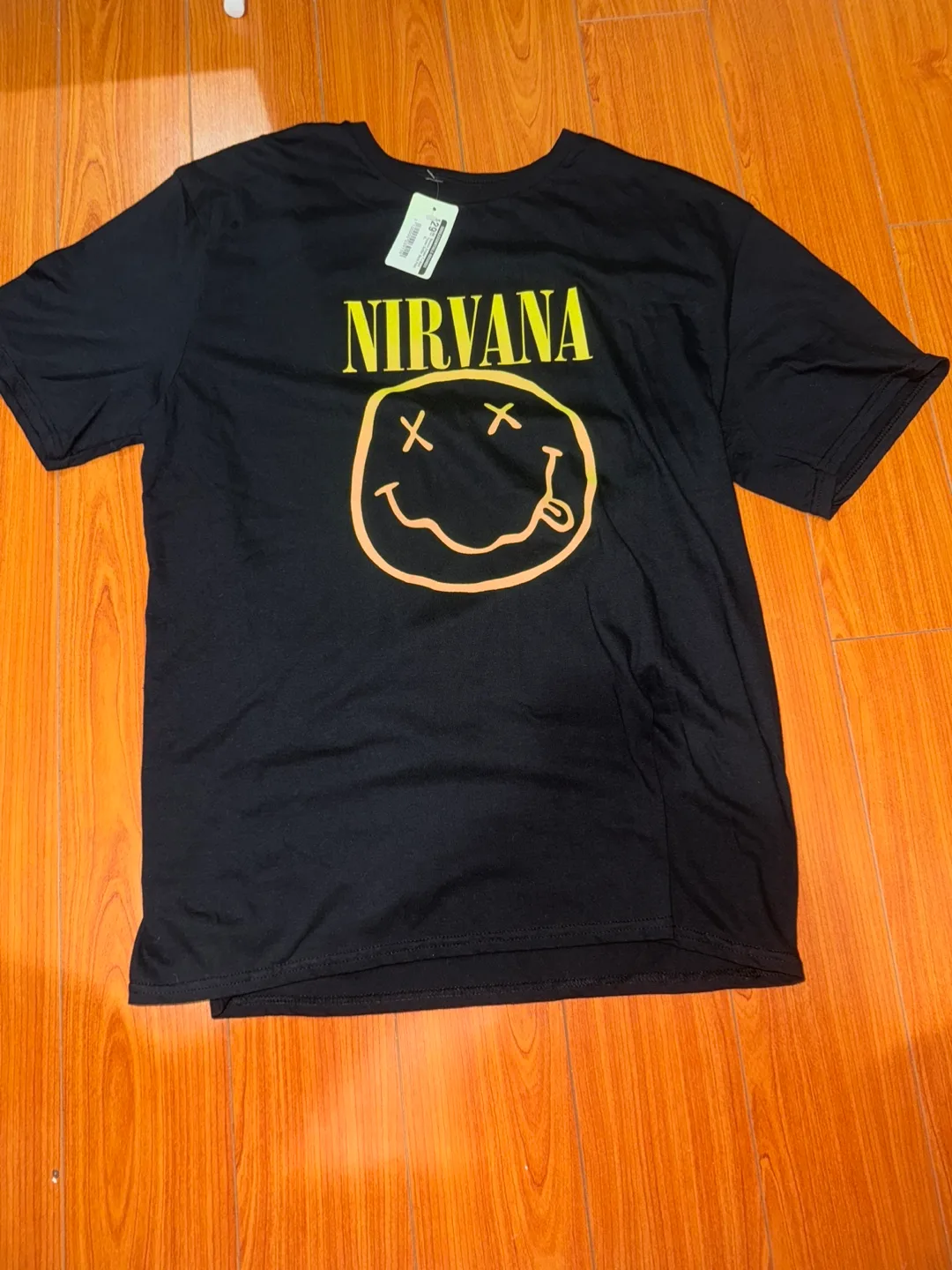 Nirvana XL T-Shirt - Flower Sniffin' Back Print thumbnail