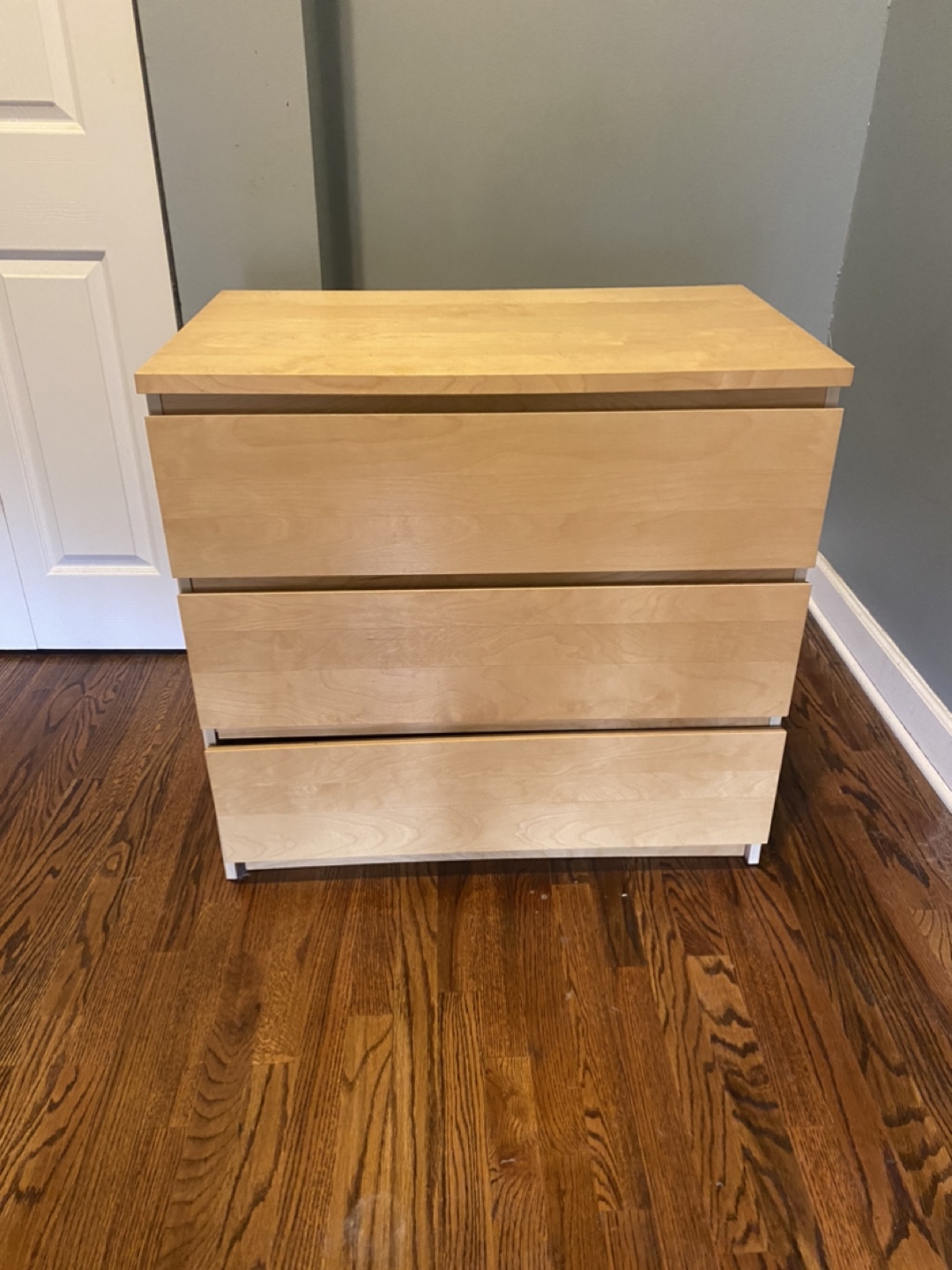 IKEA MALM 3-Drawer Dresser