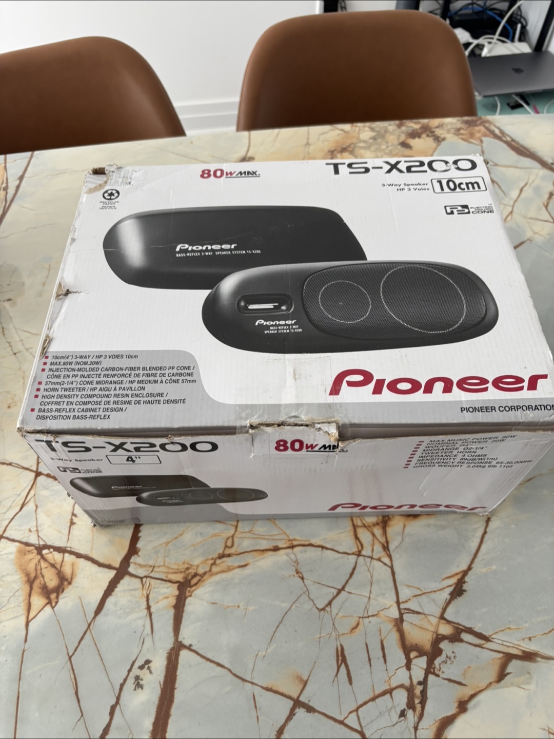 Pioneer TS-X200 2-Way Speakers - New in Box