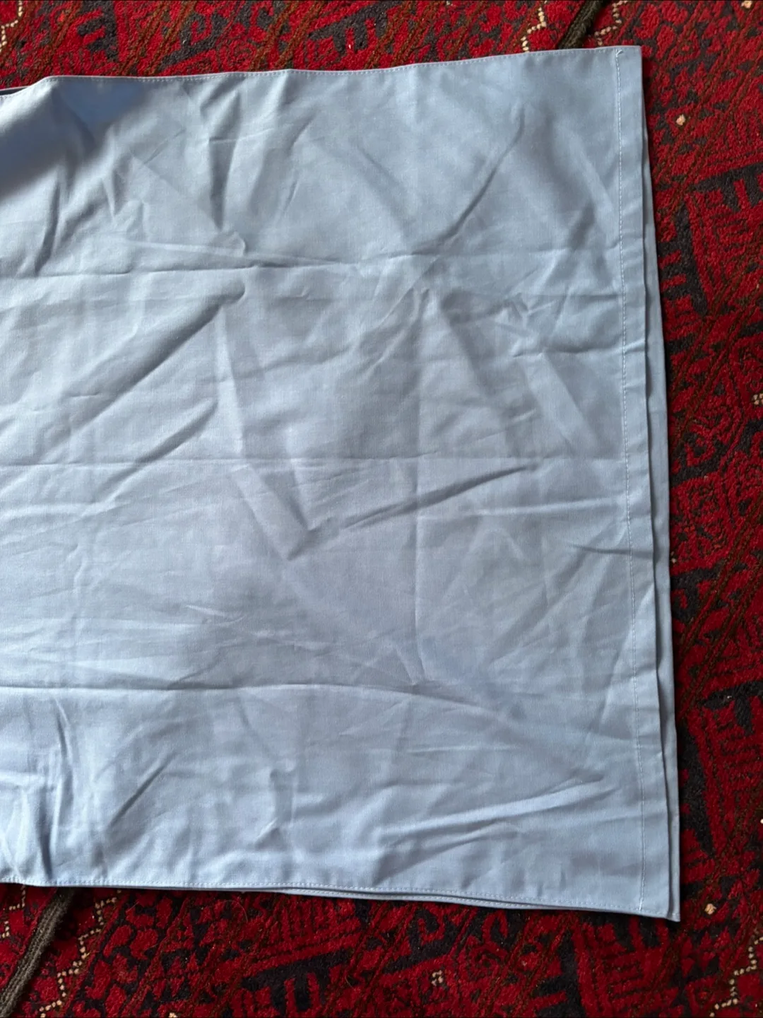 Men's Light Blue Afghani suit. Kurta with pants image indicator(10)