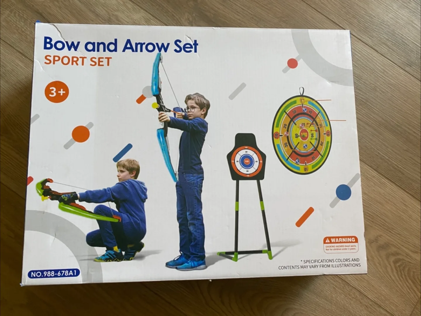 Kids Bow and Arrow Set with Target - Toy Archery Set thumbnail