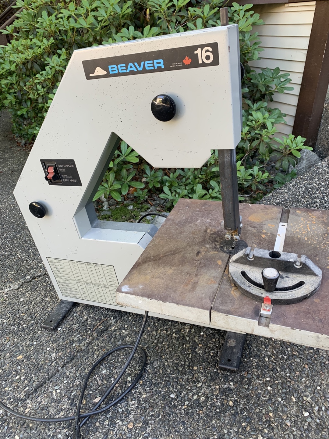 Beaver Band Saw