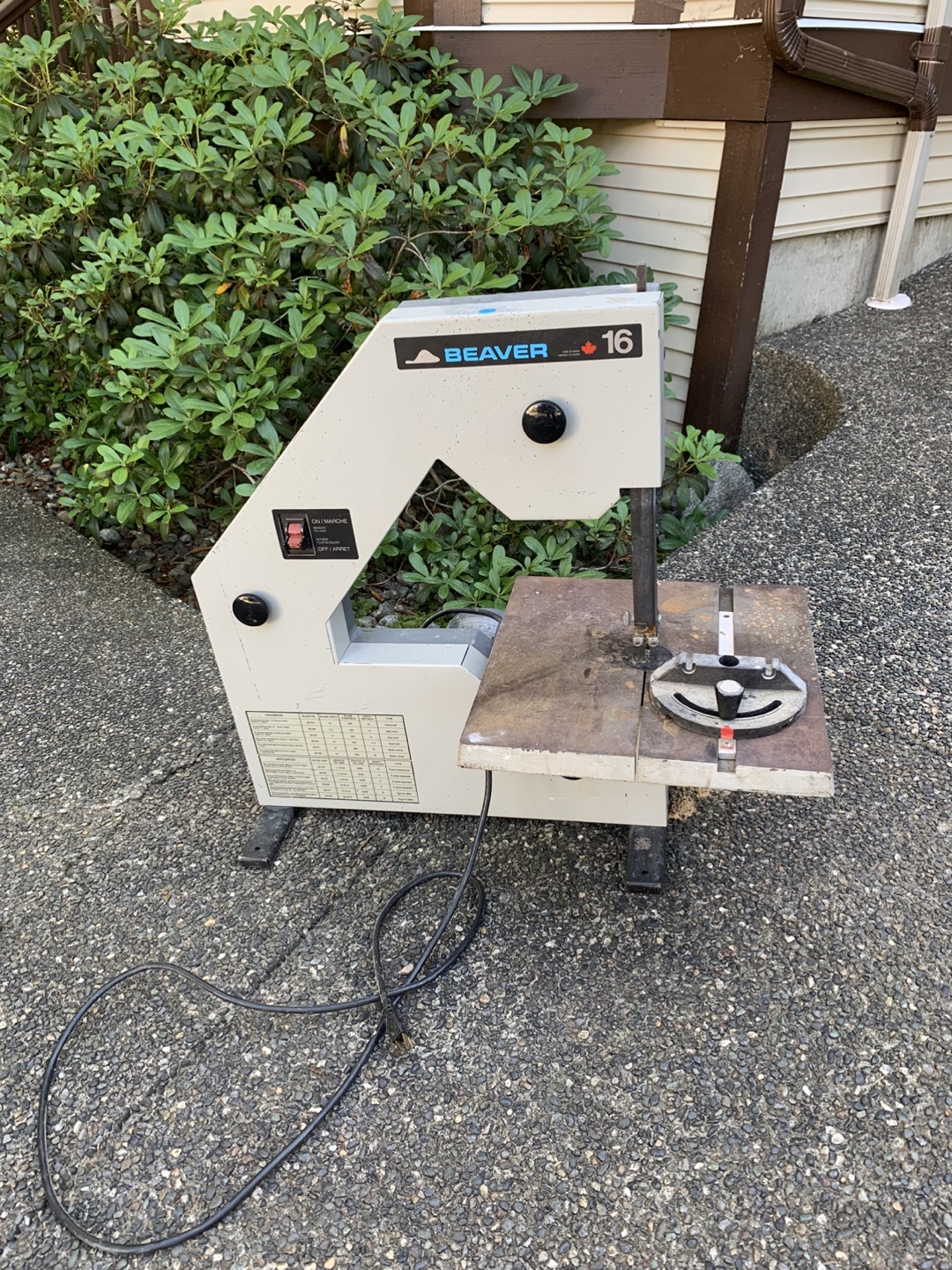Beaver Band Saw - photo 4