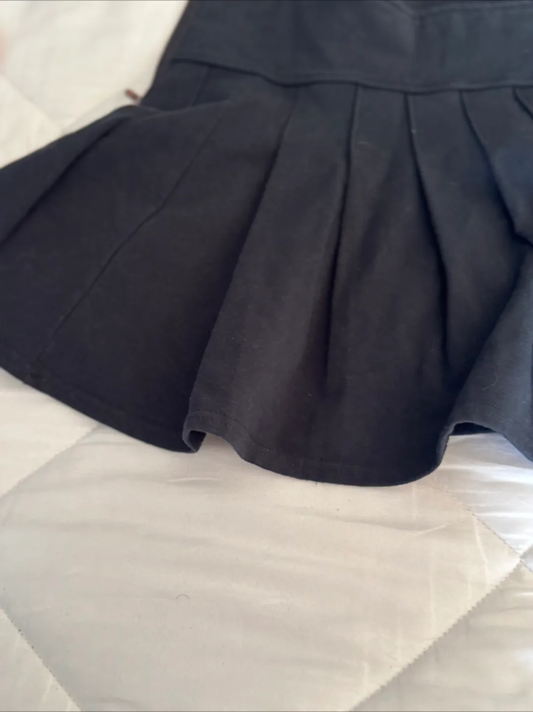 Urban Outfitters Grey Plaid Belted Mini Skirt image indicator(6)