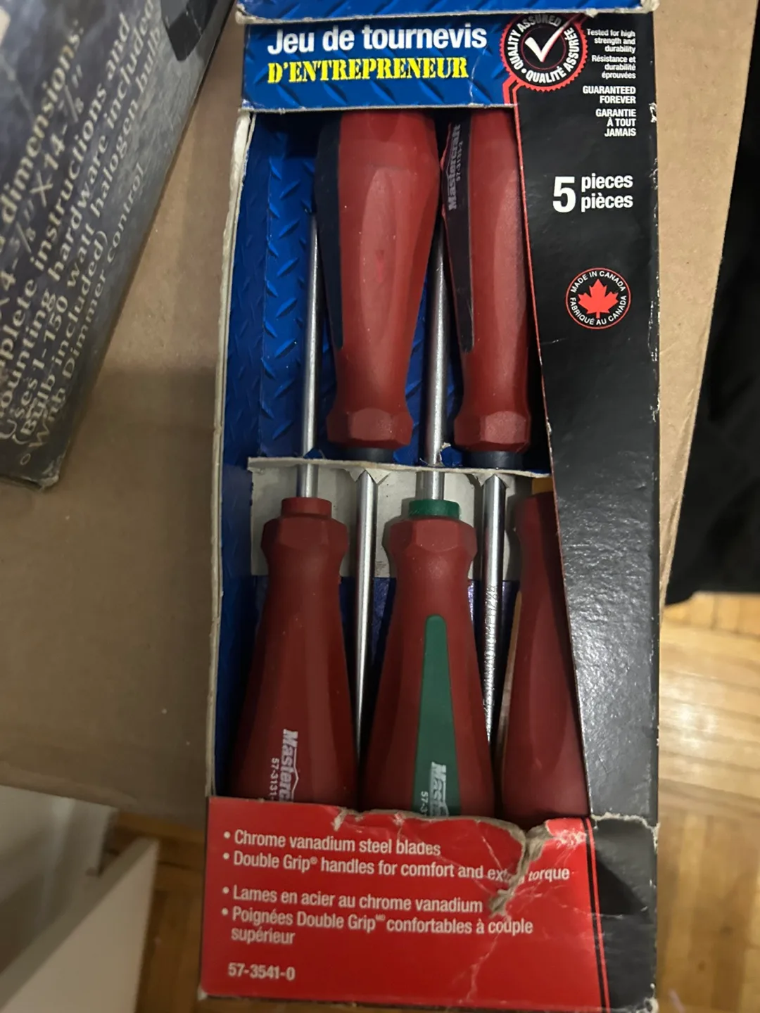 Mastercraft 5-Piece Screwdriver Set thumbnail