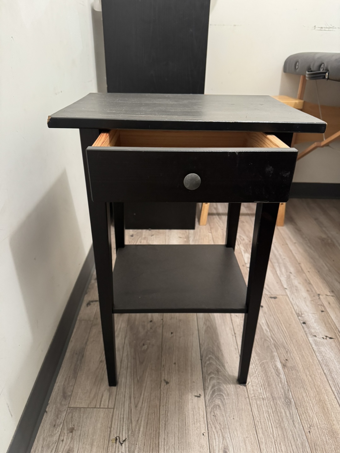 IKEA NORDLI Black-Brown Nightstand - photo 3