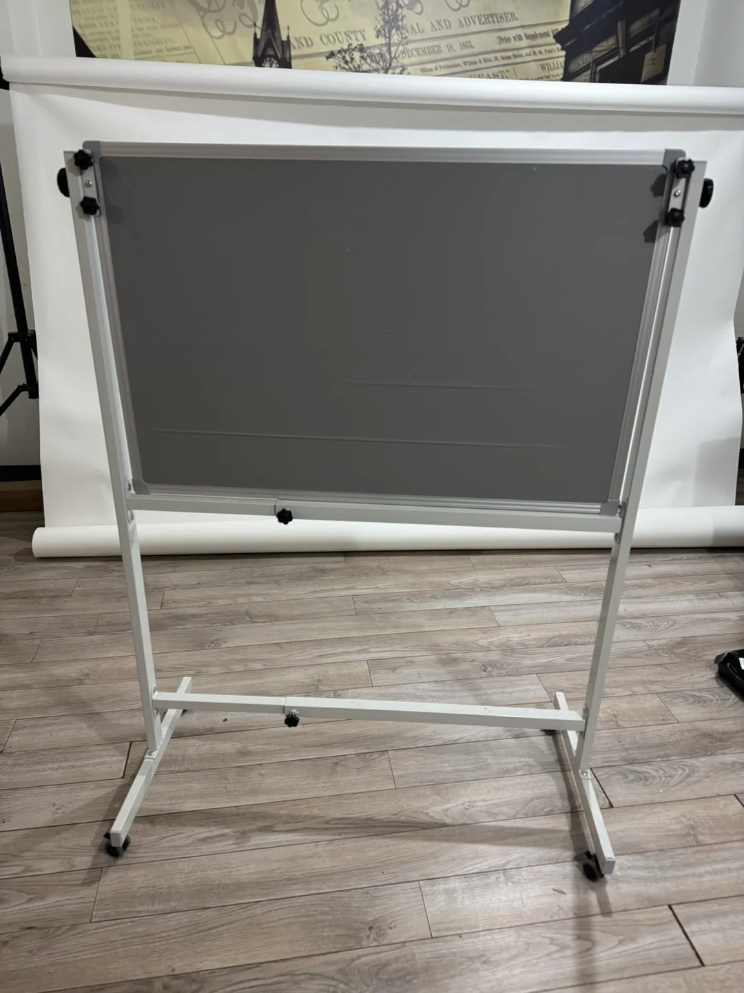 Freestanding Dry Erase Whiteboard with Wheels image indicator(2)