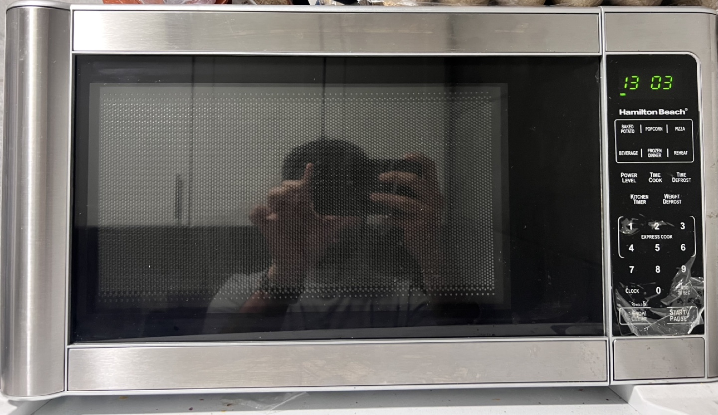Hamilton Beach Microwave - Stainless Steel
